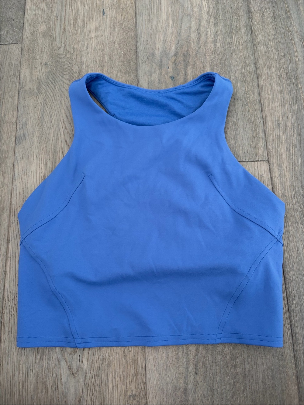lululemon athletica Periwinkle High-Neck Cropped Muscle Tee